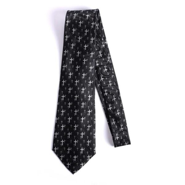 Floating Crosses Tie