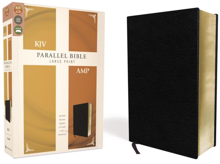 KJV Amplified Parallel Bible Large Print