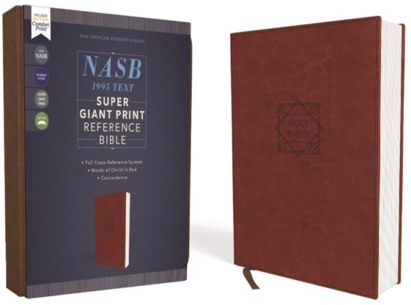 Super Giant Print Reference Bible 1995 Edition Comfort Print