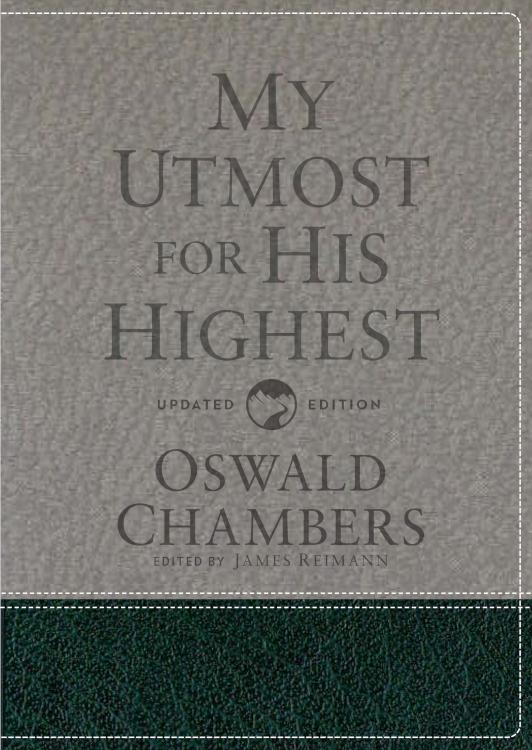 My Utmost For His Highest Updated Gift Edition