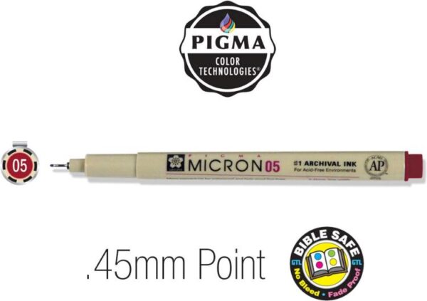 PIGMA Micron 05 Bible Underliner