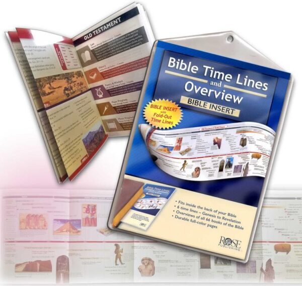 Bible Time Lines And Overview Bible Insert