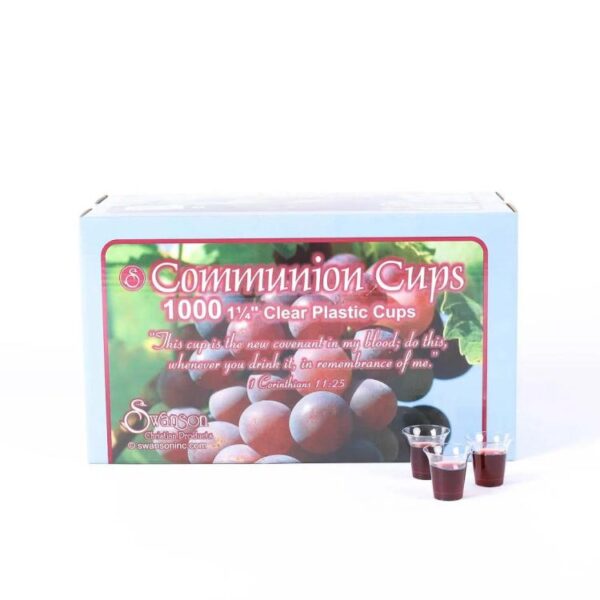 Clear Communion Cups 1000 Pack