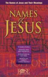 Names Of Jesus Pamphlet